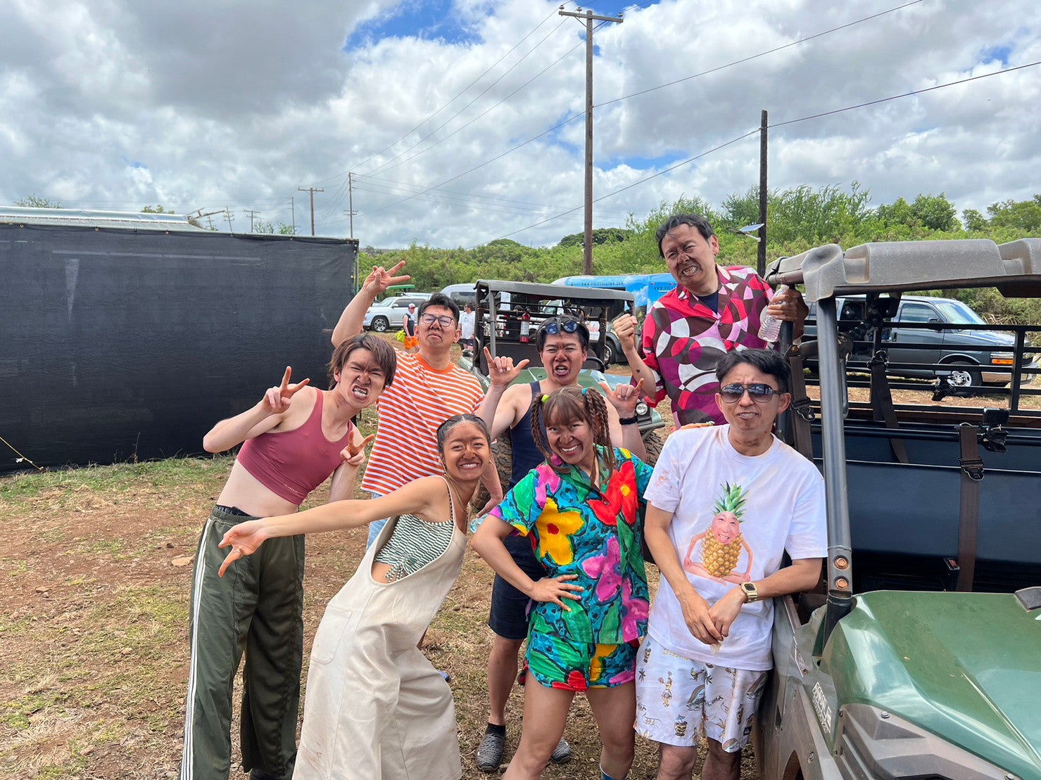 （前列左から）みちょぱ、フワちゃん、有吉弘行（後列左から）深澤辰哉、ビビる大木、吉村崇、田中卓志（C）フジテレビ