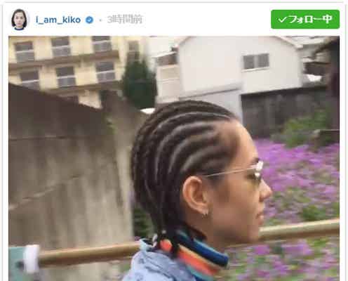 水原希子、ストレートボブから大胆イメチェン“コーンロウヘア”に反響