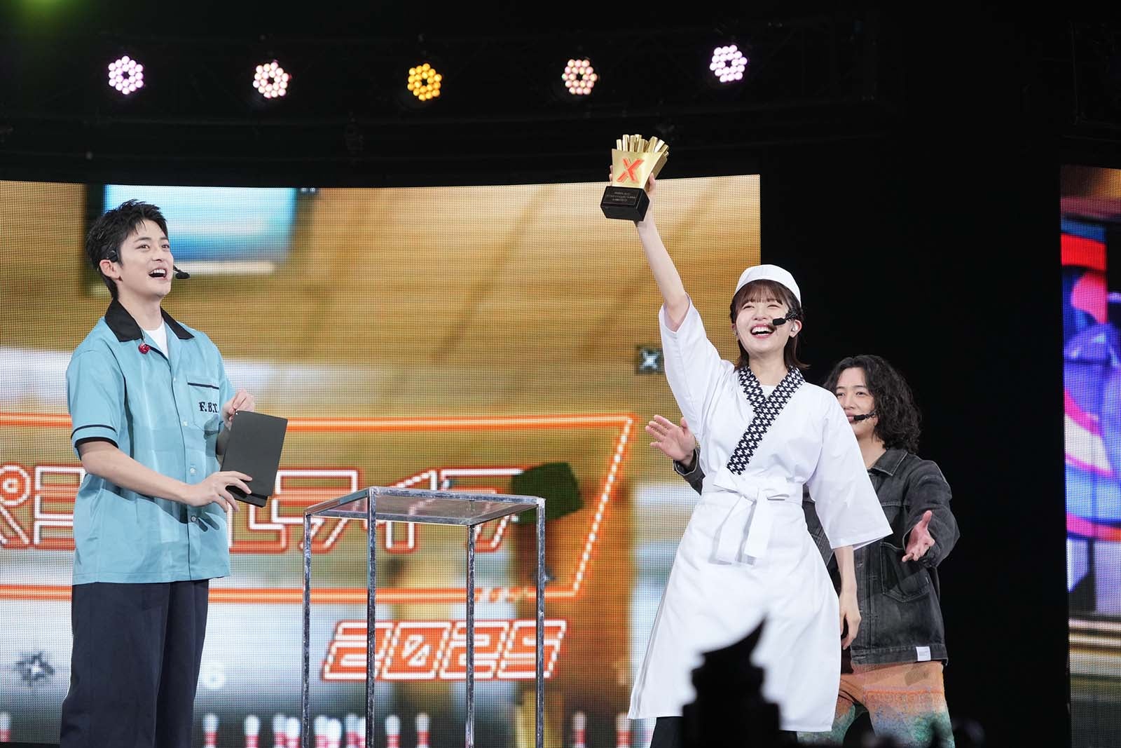 高橋文哉、松田好花、キタニタツヤ「ニッポン放送開局70周年記念　オールナイトニッポンX（クロス）スペシャルライブ2025」（提供写真）