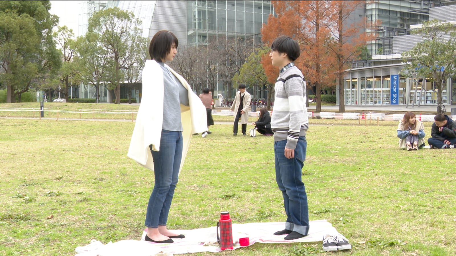 『ウケメン』「逃げる恥だが役に立つ」パロディ企画より（C）フジテレビ