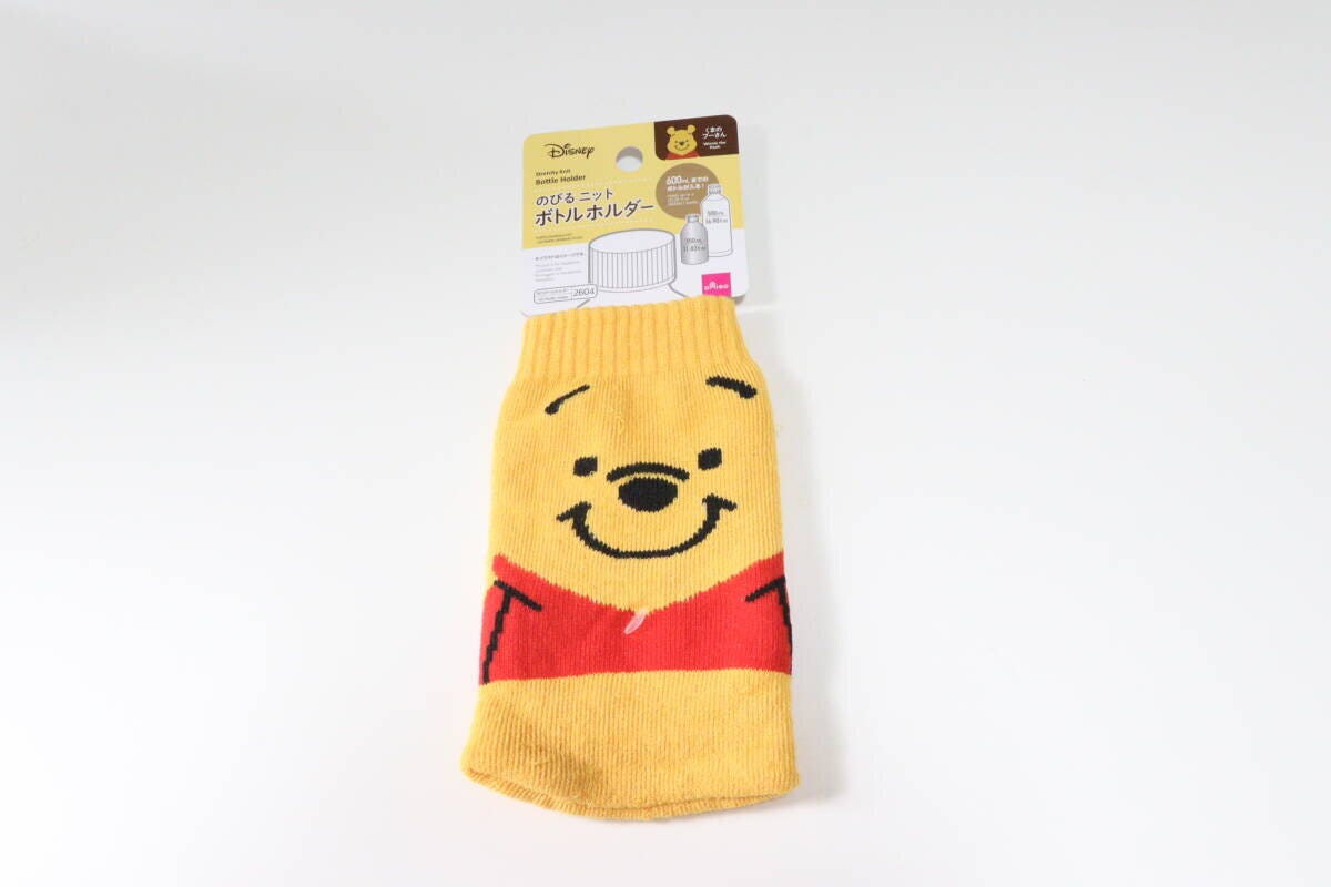 のびるニットボトルホルダー（くまのプーさん）　パッケージ