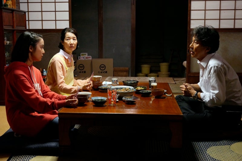 「陸王」（左から）上白石萌音、檀ふみ、役所広司（C）TBS