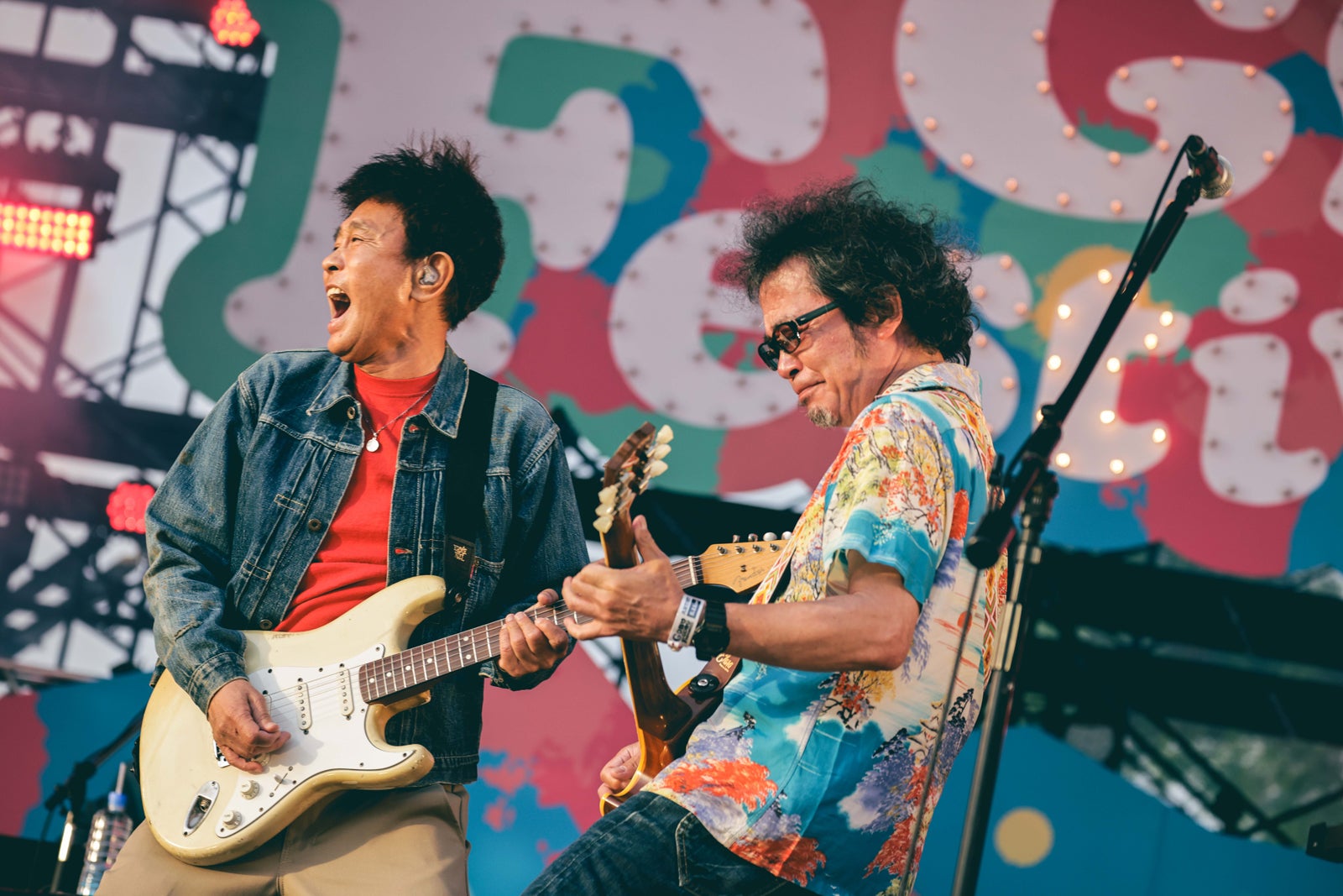 浜田雅功、奥田民生（C）GOBU GOBU Festival／撮影：渡邉一生