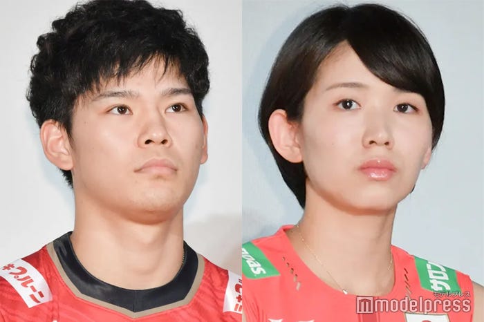 西田有志、古賀紗理那(C)モデルプレス