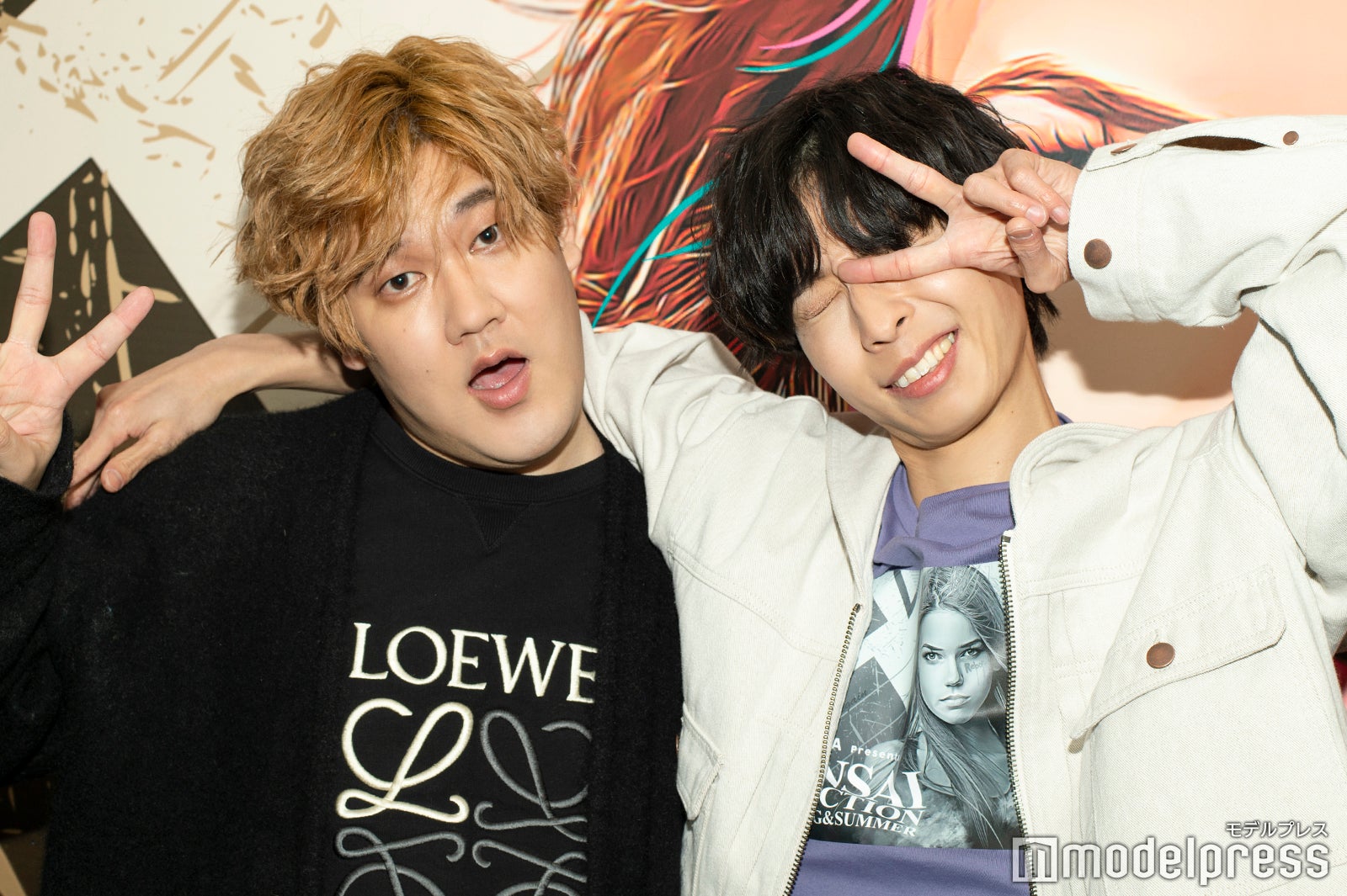 でんがん、はなお（C）モデルプレス