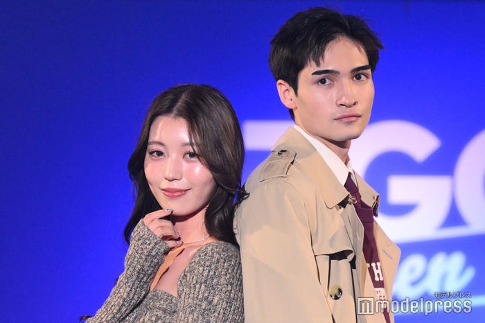 ⼟⽥⼩雪さん、⾠⽥丈さん「ミスミスター⻘⼭コンテスト2024」(C)モデルプレス