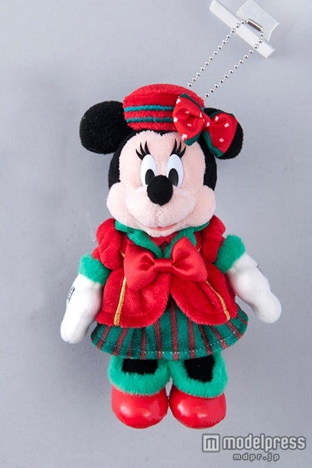 TDS:ぬいぐるみバッジ(¥1600)/ミニー(C)Disney