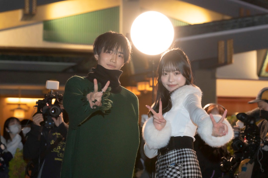 「オオカミちゃんくん」イルミネーションイベントに視聴者殺到＜モデルプレス独占写真＞