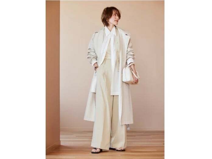 淡いトーンも重ねることで奥行きが出て、おしゃれ度もアップ　出典：WEAR