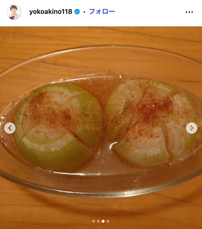 秋野暢子Instagramより