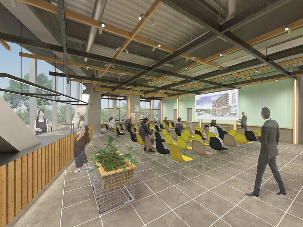 レンタルスペース利用時イメージ／画像提供：NTT都市計画