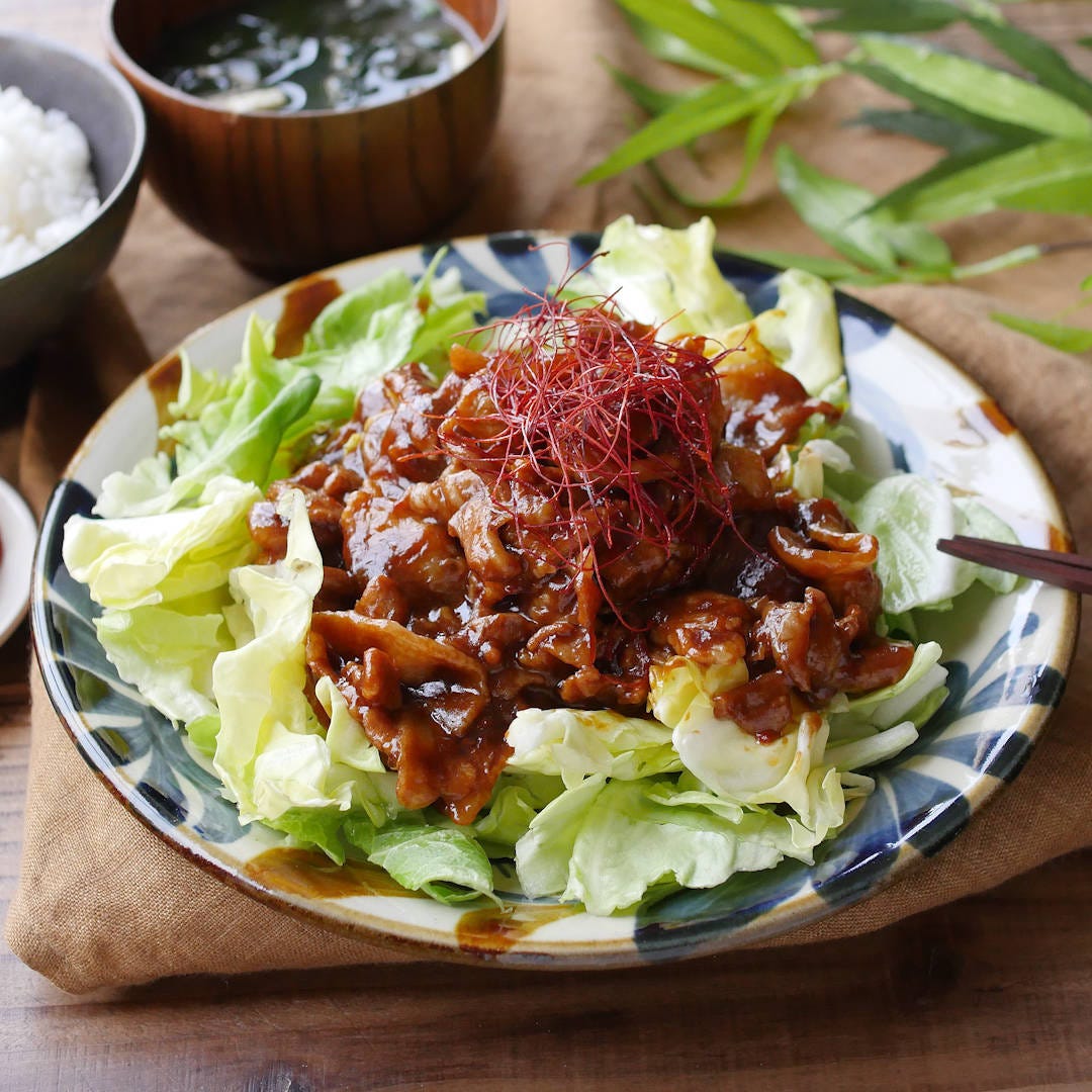 包丁・フライパンいらず！キャベツの生回鍋肉