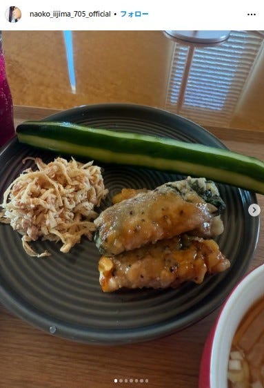 飯島直子Instagramより