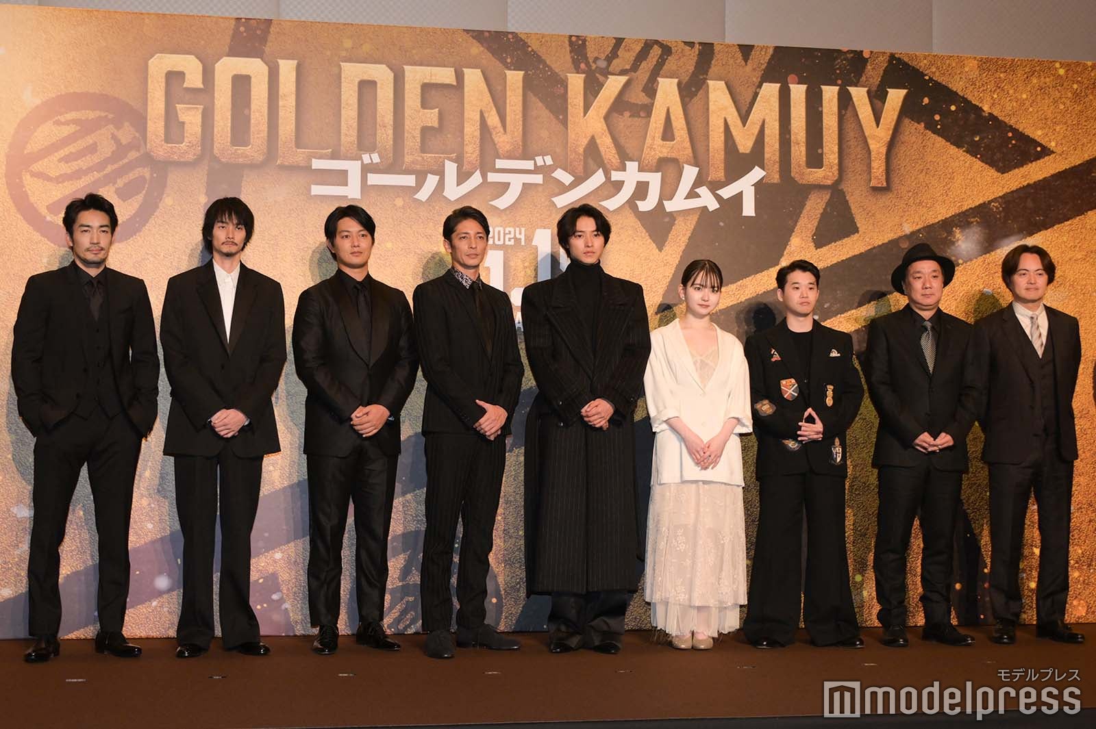 （左から）大谷亮平、柳俊太郎、工藤阿須加、玉木宏、山崎賢人、山田杏奈、矢本悠馬、久保茂昭監督、松橋真三プロデューサー（C）モデルプレス