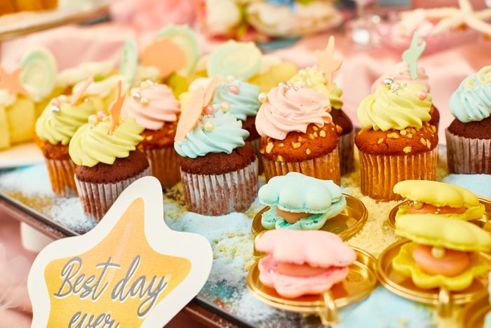 プリンセス・マーメイドのスイーツパーティー／画像提供：ベストブライダル