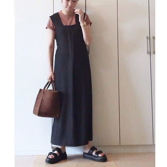 ワンピースをジャンパースカート風に Tシャツやタンクトップを挟む重ね着コーデ9選 モデルプレス ワンピースをジャンパースカート風に Tシャツやタンクトップを挟む重ね着コーデ9選 モデルプレス