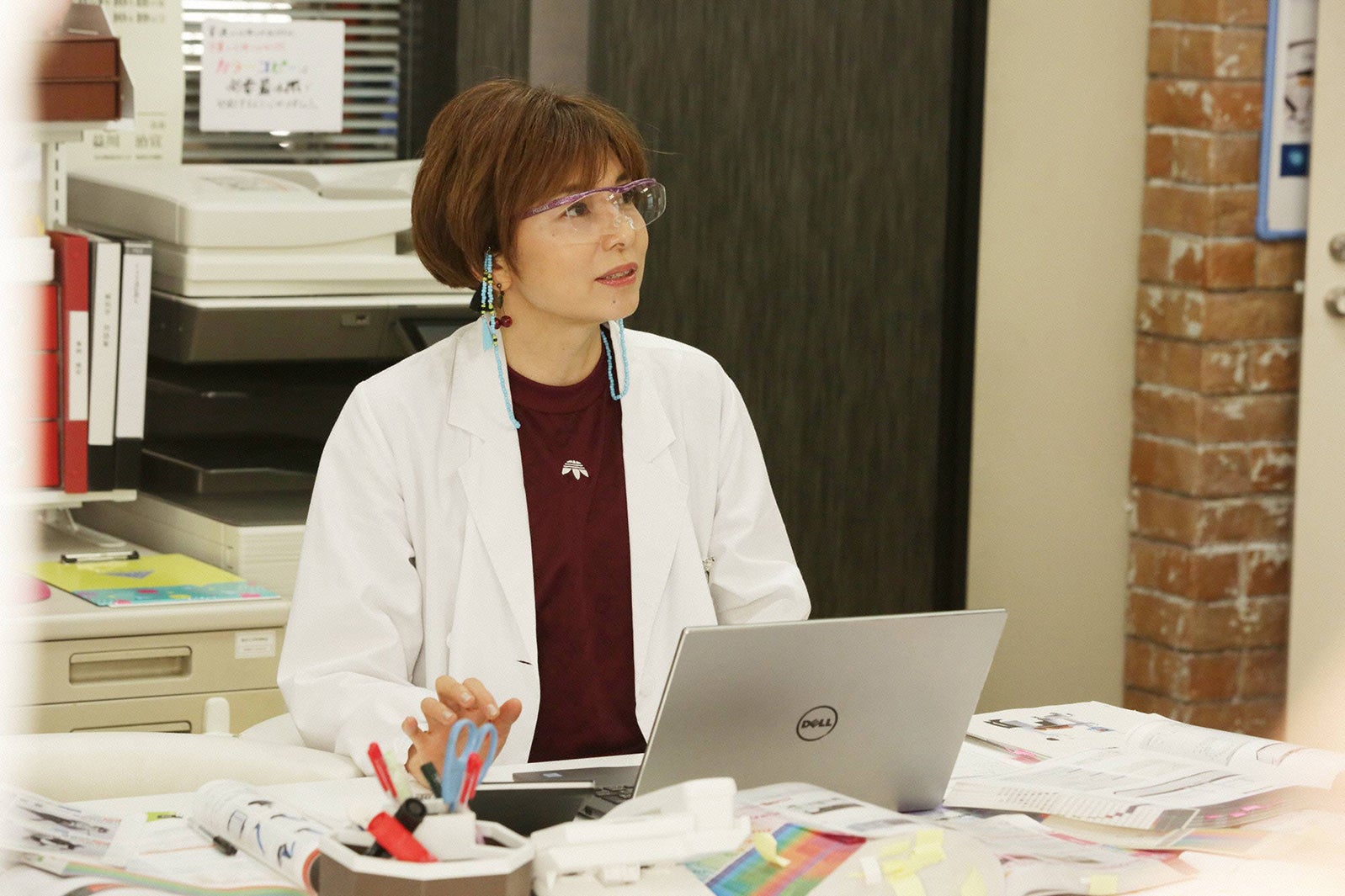 山口智子／「監察医 朝顔」第7話より（C）フジテレビ