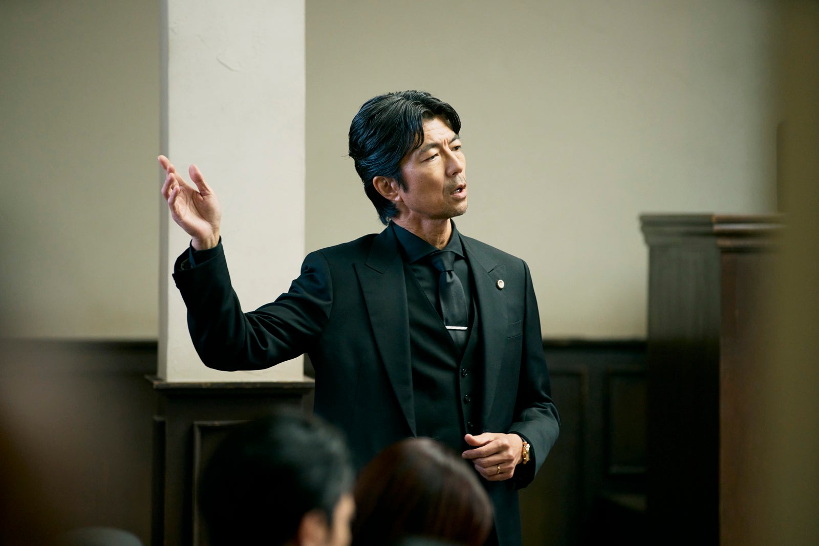 仲村トオル「イグナイト -法の無法者-」第1話（C）TBS