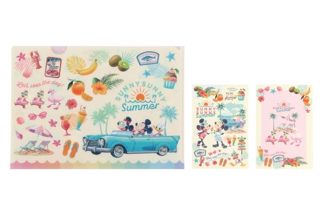 ポストカード＆クリアホルダー¥800（C）Disney