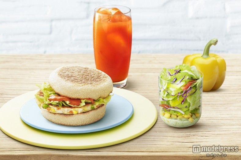 朝マック時間帯の新メニュー「ベジタブルチキンマフィン」