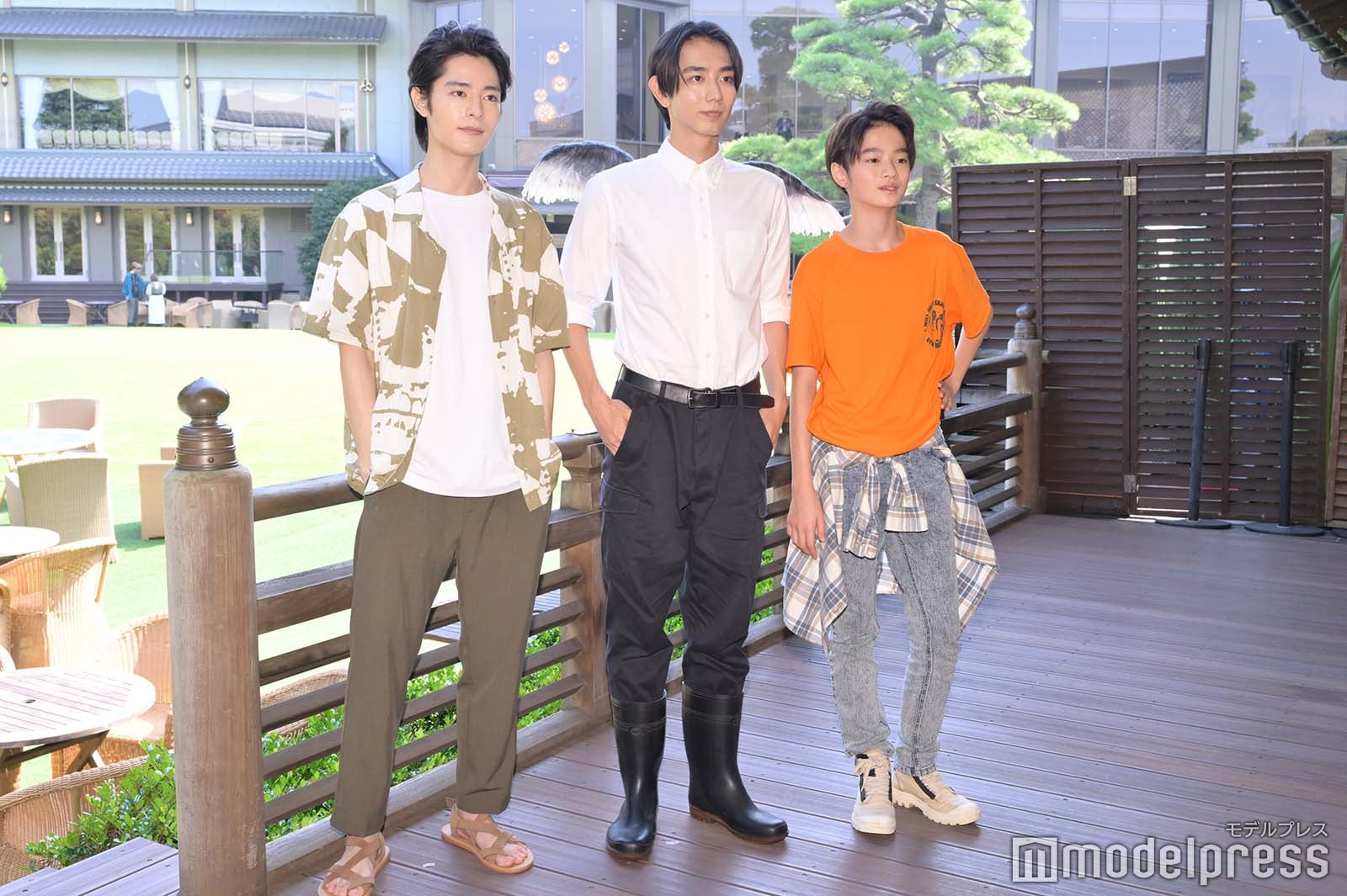 塩野瑛久、駒木根葵汰、越山敬達（C）モデルプレス