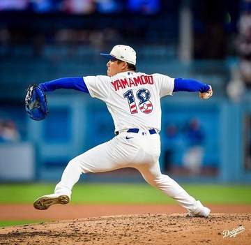 山本由伸 球宴御礼星！2年連続選出「心から光栄」 自己最多タイ10K7回0封9勝目にフリーマン「本当に特別な投手だ」