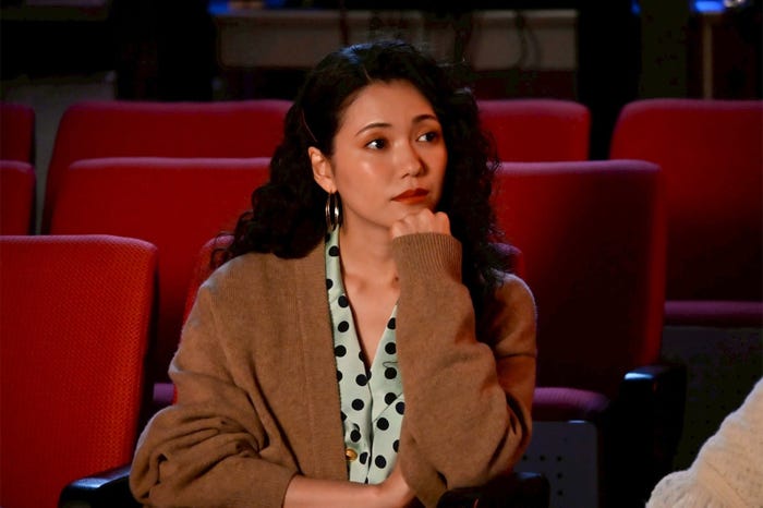 二階堂ふみ「もしもこの世が舞台なら、楽屋はどこにあるのだろう」第9話(C)フジテレビ