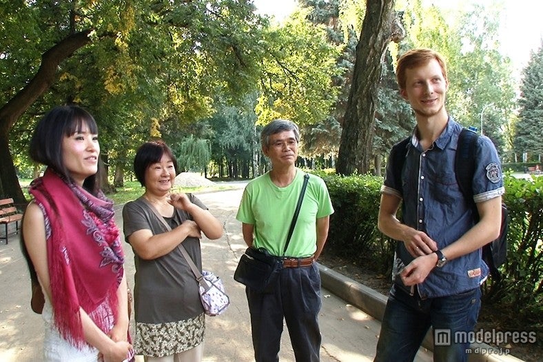 ロシアの日本人妻・リエさんら／画像提供：毎日放送