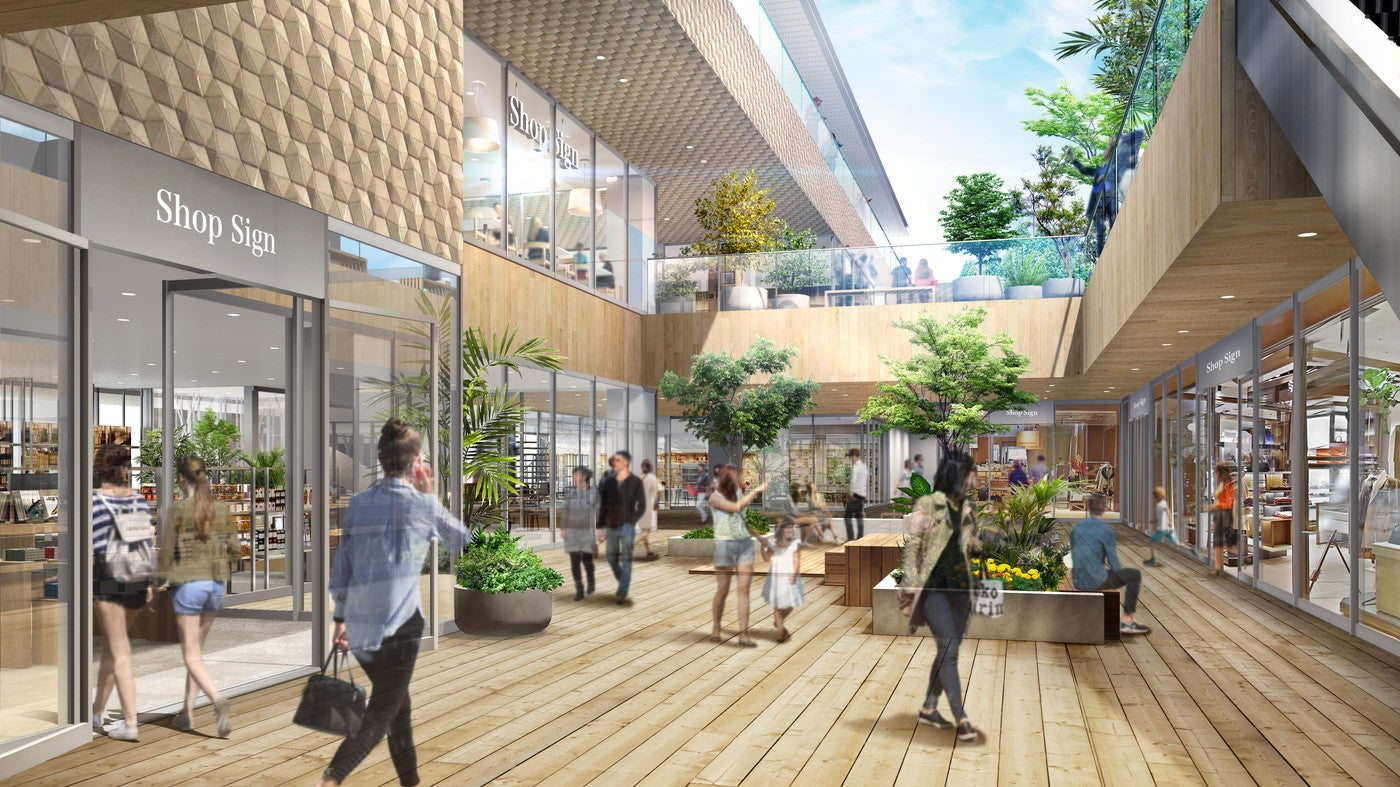 イメージパース／画像提供：イオンモール