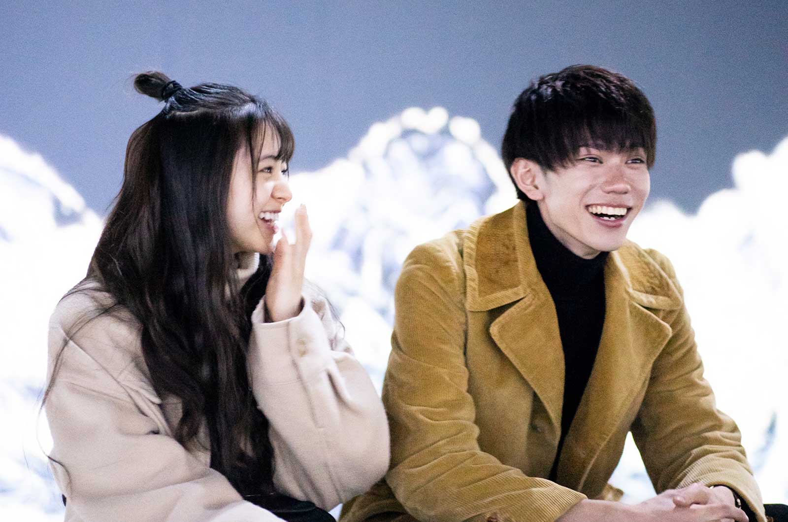 吉田伶香、樋口晃平「恋とオオカミには騙されない」第2話（C）AbemaTV, Inc.