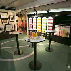 「ロンドンオリンピック応援グラソー ラウンジ」内装