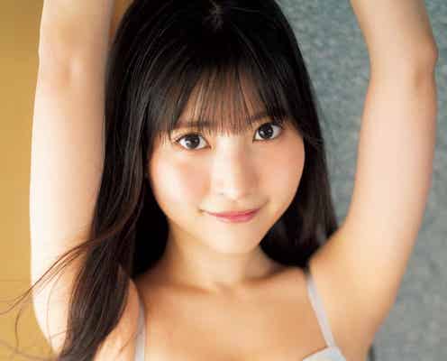 #ババババンビ・小鳥遊るい、水着姿で美バスト披露 愛くるしい笑顔で魅了