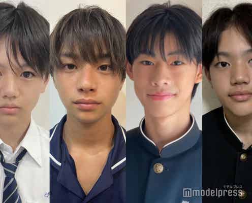 【中間速報】「男子中学生ミスターコン2024」西日本ブロックB、暫定上位4人を発表<日本一のイケメン中学生>