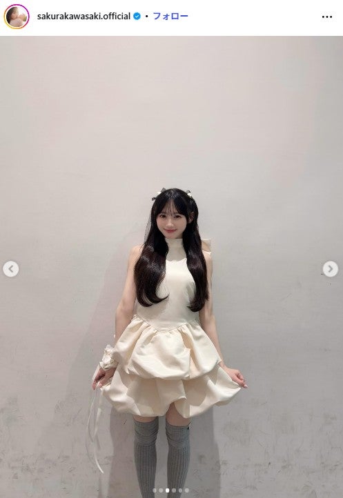 川崎桜Instagramより