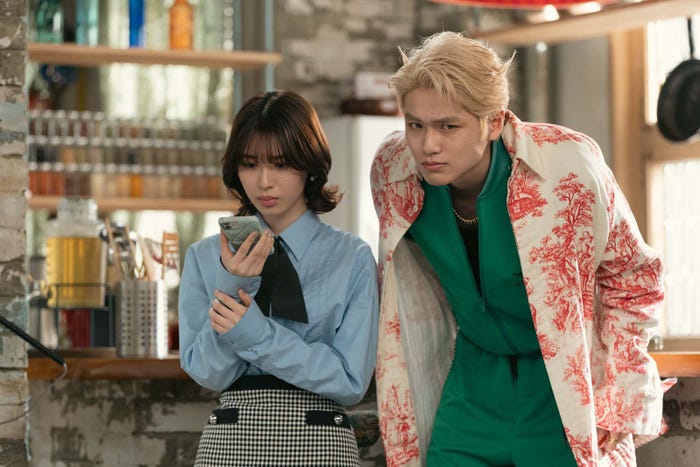 白石聖、中川大輔「合理的にあり得ない~探偵・上水流涼子の解明~」第7話より(C)カンテレ