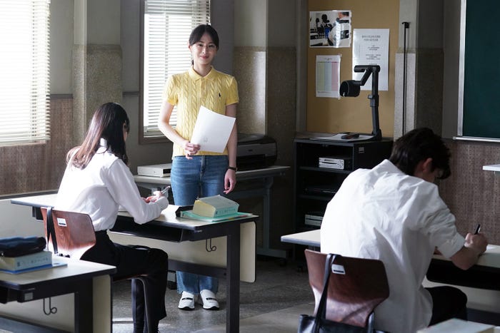 北川景子 「女神の教室~リーガル青春白書~」第7話より(C)フジテレビ