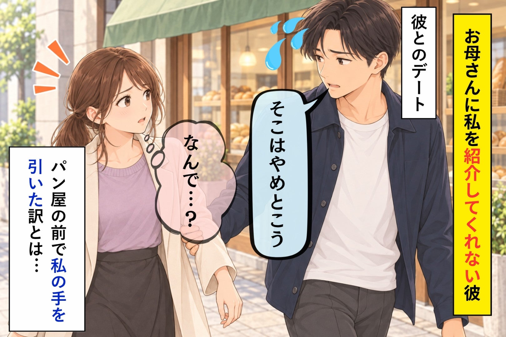 「うちの母には内緒で」と改札で念を押す彼→結婚の話も出ているのに、私は母親に会わせられない相手なの？