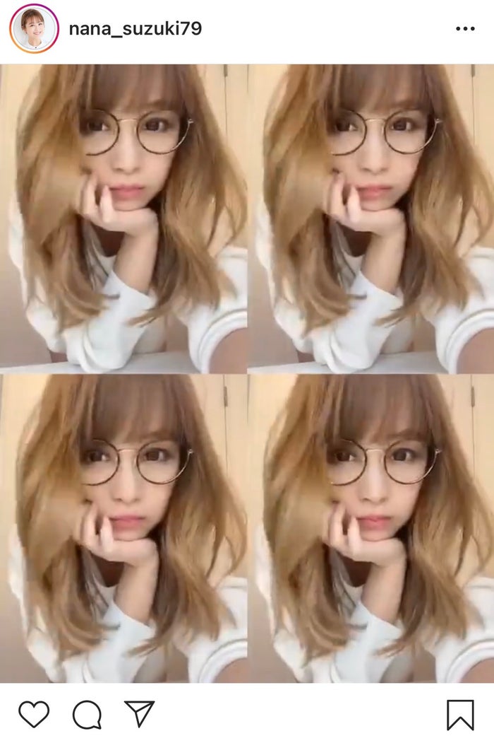 ツヤツヤで綺麗 色もとてもお似合い 鈴木奈々 新鮮な ゆるふわ ロングヘアに反響 モデルプレス