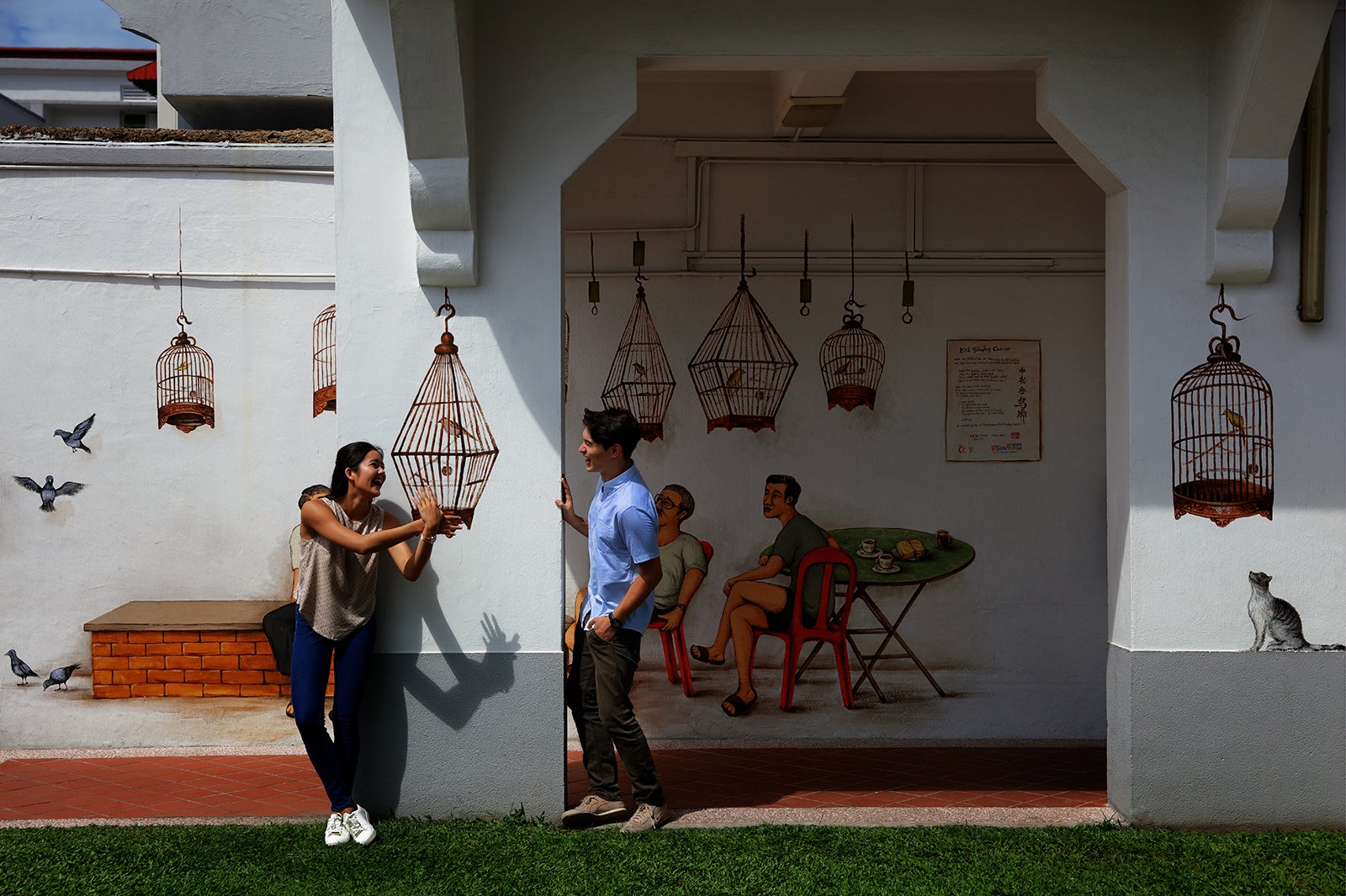 シンガポールのツウなお洒落スポットが集まるティオン・バルー（提供写真）