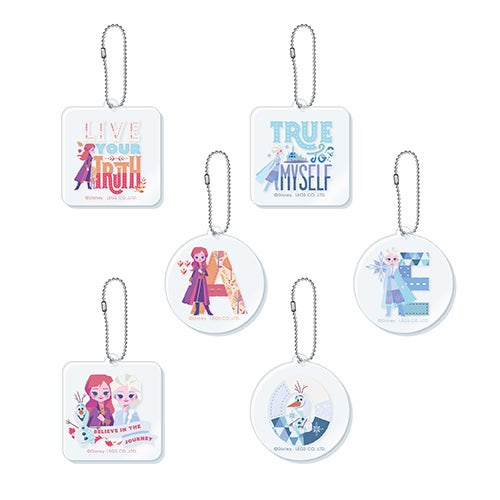 アクリルキーホルダー（ランダム6種）　500円（C）Disney