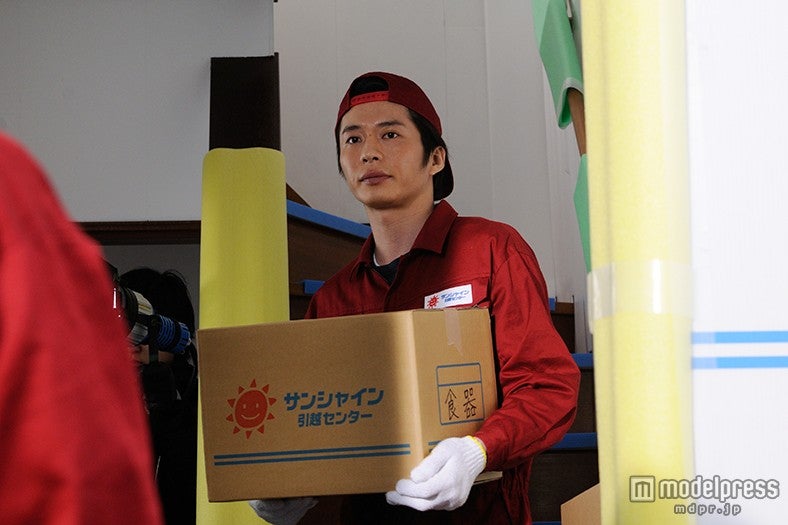 田中圭／「引っ越し」篇その2メイキング