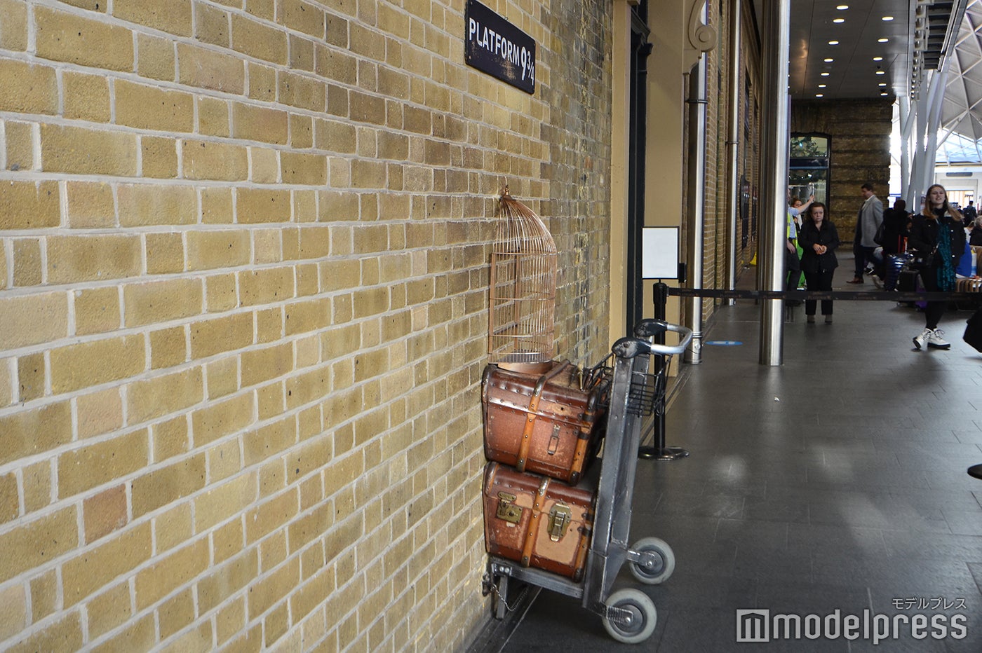 キングス・クロス駅（C）モデルプレス Warner Bros. Studio Tour London – The Making of Harry Potter
