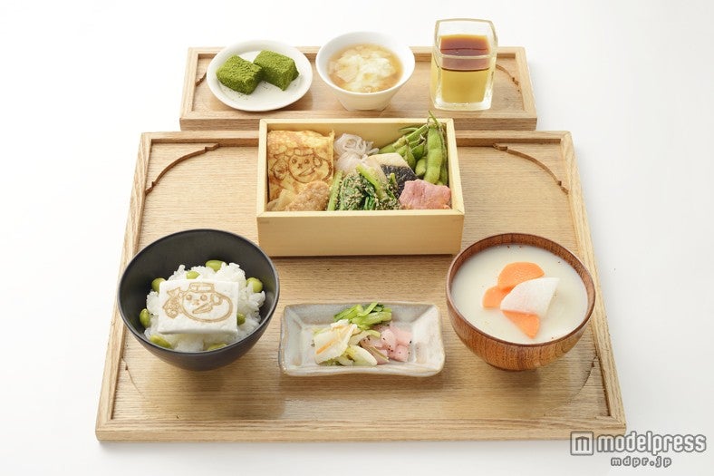 「豆三郎の豆しば御膳（ランチの場合）」￥1，980（C）DENTSU INC．