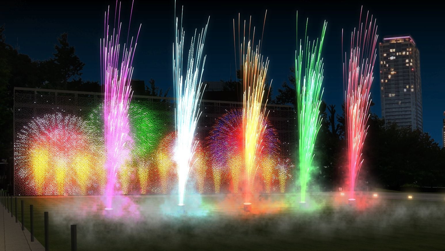 東京ミッドタウンで「MIDTOWN LOVES SUMMER 2017」　花火、足水、風鈴…日本の夏の風物詩が勢揃い