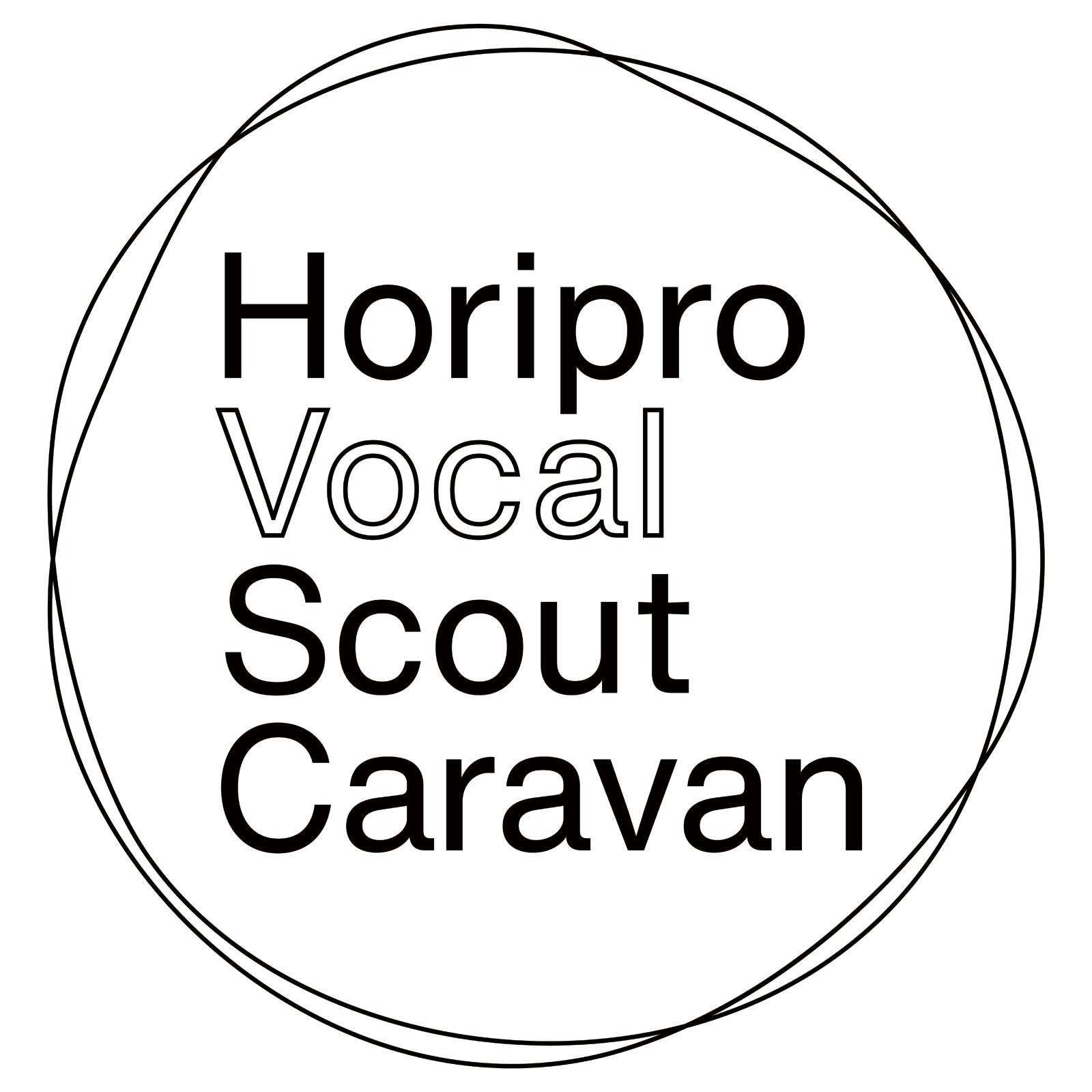 「Horipro Vocal Scout Caravan」ロゴ（提供写真）