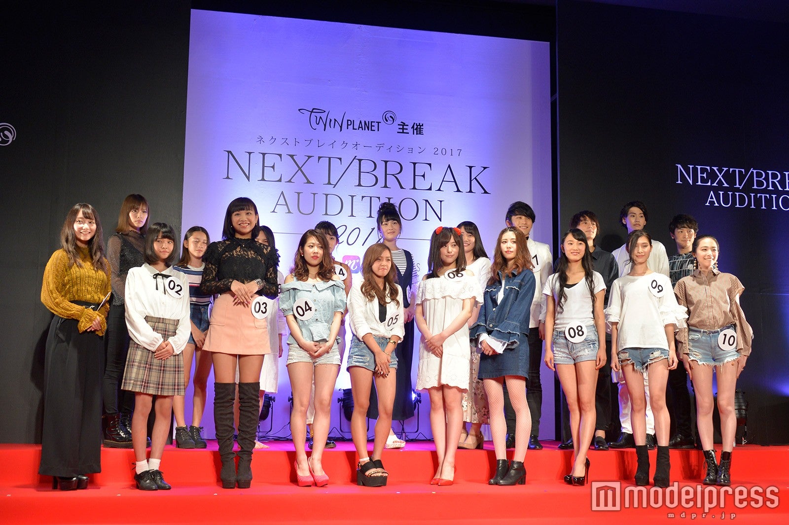 ＜NEXT／BREAK AUDITON 2017＞の様子（C）モデルプレス