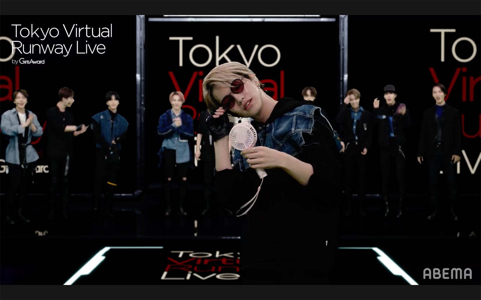 JO1（C）Tokyo Virtual Runway Live by GirlsAward（C）AbemaTV, Inc.