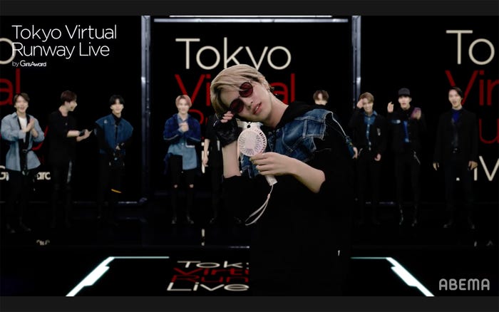 JO1(C)Tokyo Virtual Runway Live by GirlsAward(C)AbemaTV, Inc.