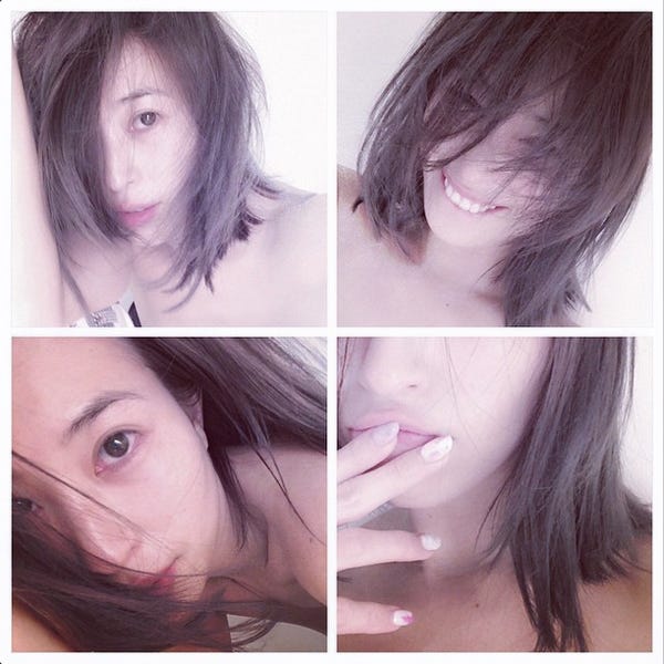 イメージチェンジを遂げた山本優希/Instagramより