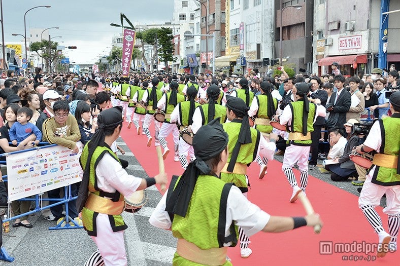 コザゲート通りレッドカーペットの様子